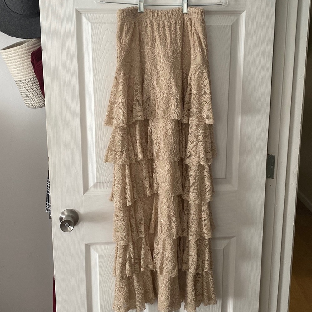 Zadie Bs lace skirt